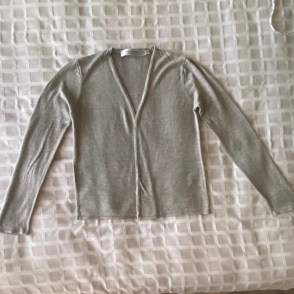 Minx color (grey/brown) Cardigan Contemporaine from Simons Excellent condition - Picture 1 of 13